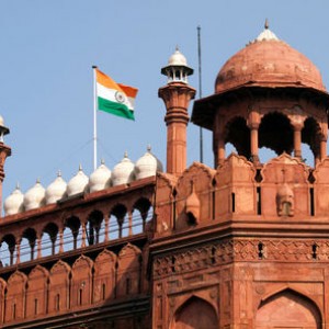 Historical Monument Red Fort Delhi India
