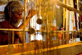Silk Weaving in Lamhi Varanasi