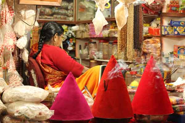 Market of Varanasi India